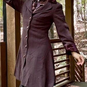 Sophisticated Dark Brown Women's Coat/Blazer